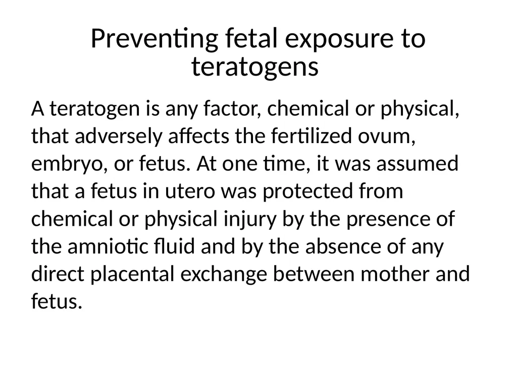 Promoting Fetal & Maternal Health By: Assist.Prof - slide 26 of 45