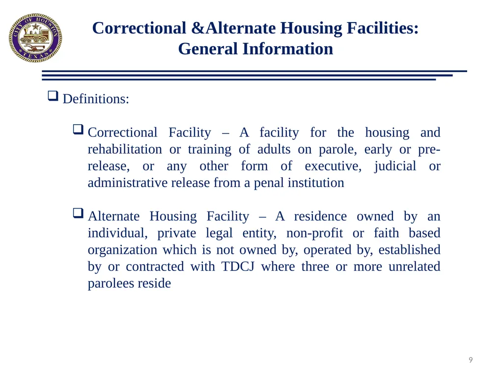 Proposed Ordinance Changes: Boarding Homes/Lodging - slide 9 of 17