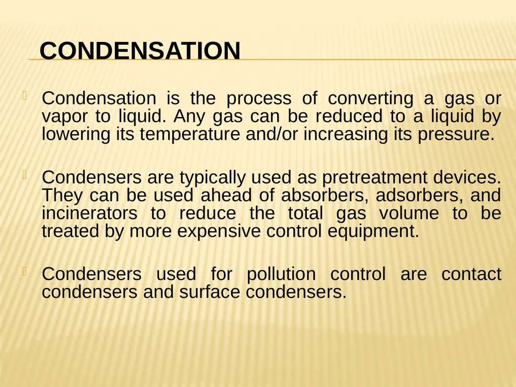 AIR POLLUTION CONTROL TECHNIQUES Source Control - slide 33 of 39
