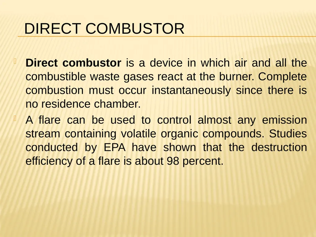 AIR POLLUTION CONTROL TECHNIQUES Source Control - slide 36 of 39