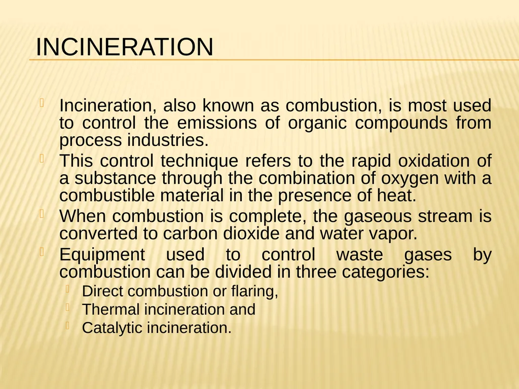 AIR POLLUTION CONTROL TECHNIQUES Source Control - slide 35 of 39