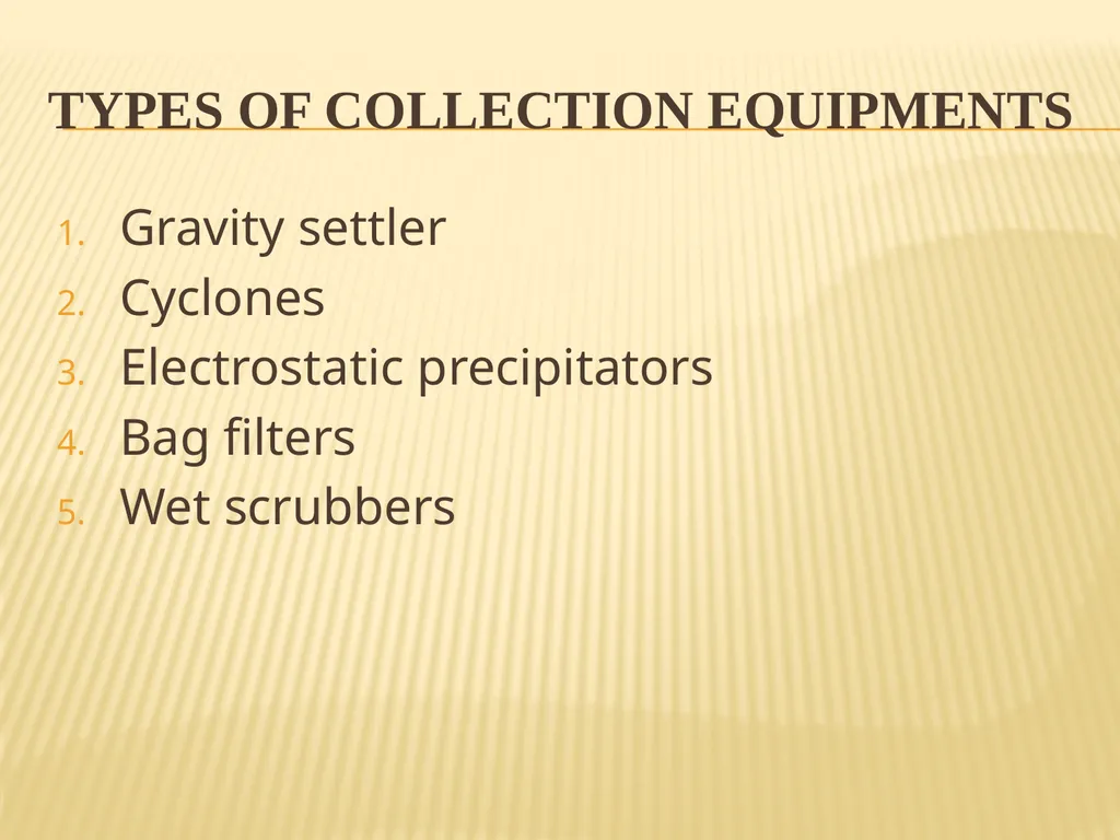 AIR POLLUTION CONTROL TECHNIQUES Source Control - slide 3 of 39