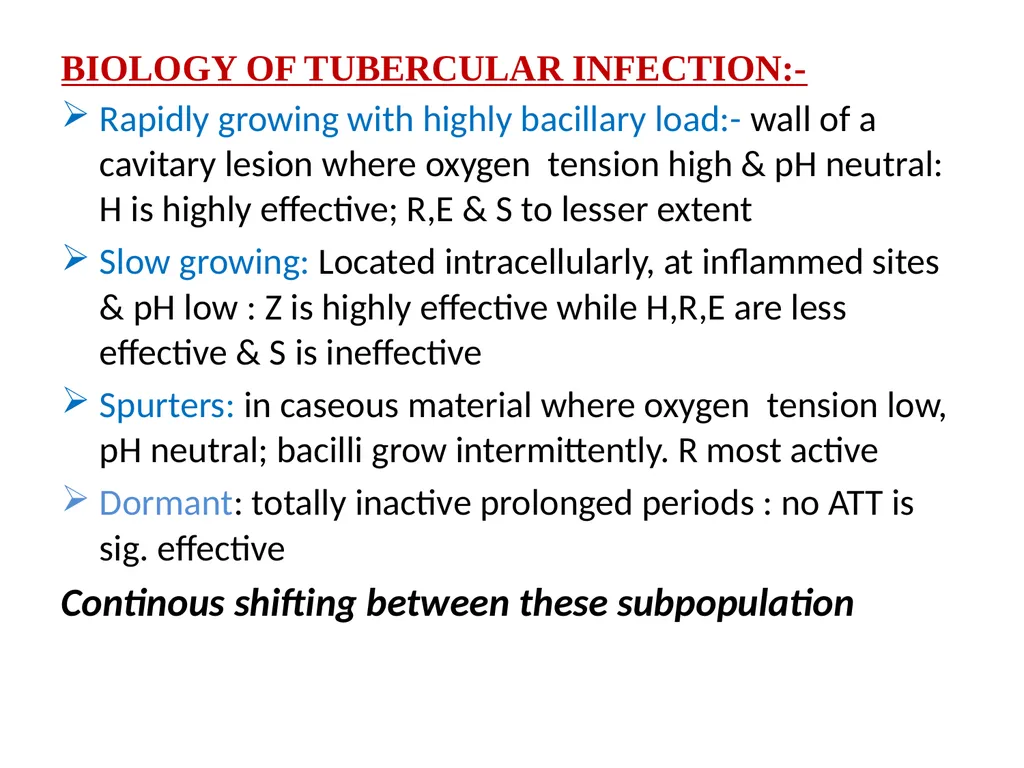 AntituberculAr drugs Dr. Sujata SINGH PH 1.44: - slide 33 of 33