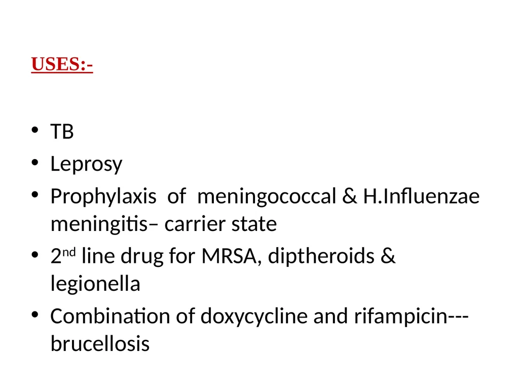AntituberculAr drugs Dr. Sujata SINGH PH 1.44: - slide 22 of 33