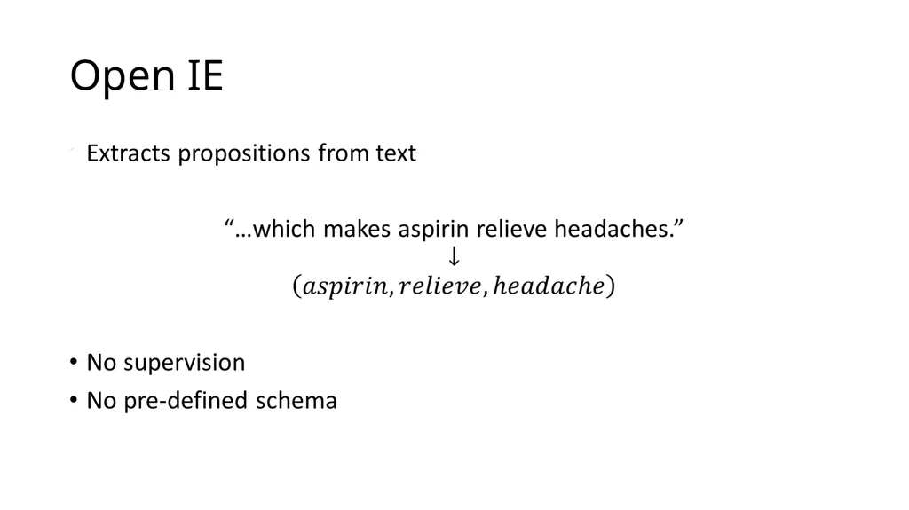 Focused Entailment Graphs for Open IE Propositions - slide 2 of 52