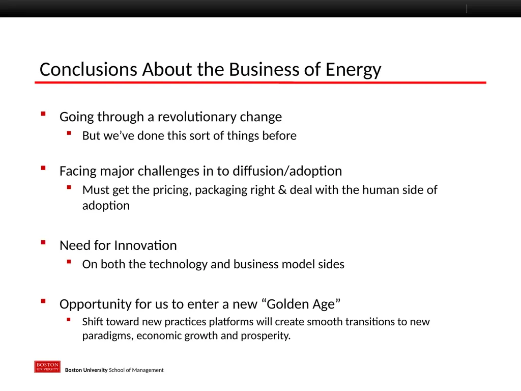 The John E Sawyer Seminar: Energy and Society Paul - slide 19 of 19
