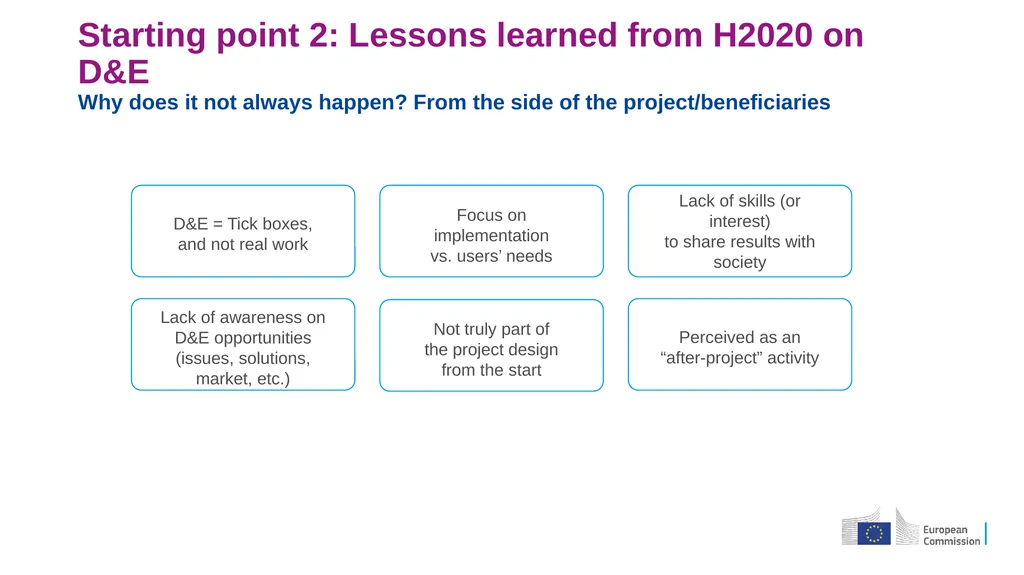 Communication, Dissemination, Exploitation and IP - slide 5 of 20