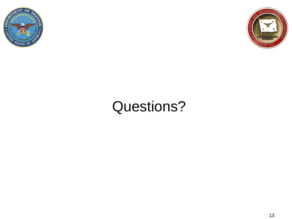 DoD Architecture Tools 5 January 2012 DoDAF Team 2 - slide 13 of 13