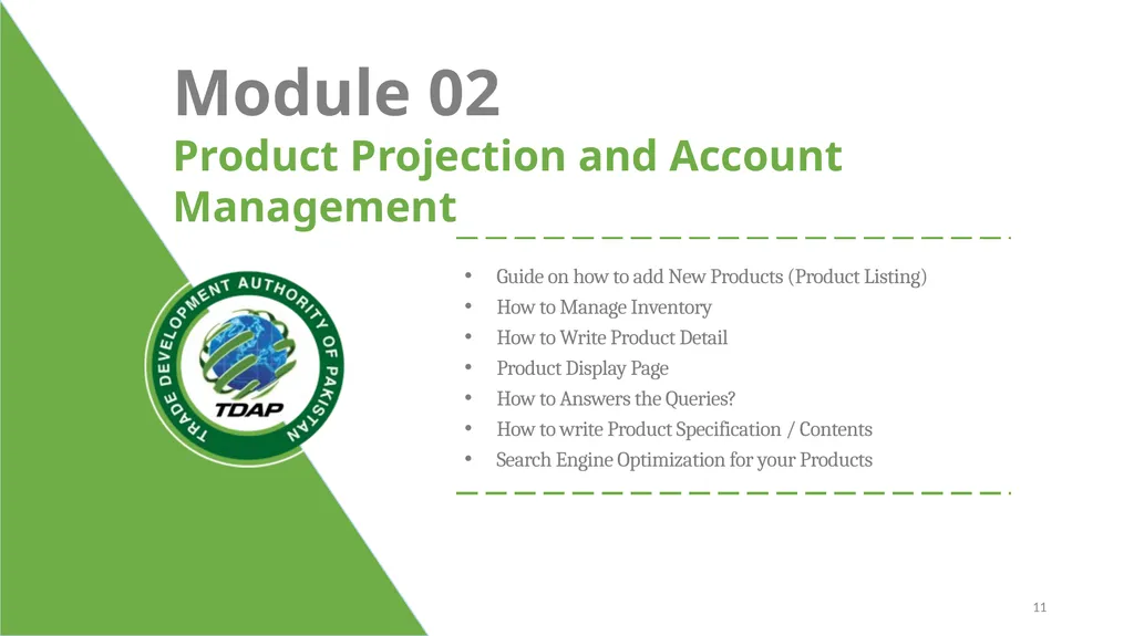 Amazon Training by TDAP Jamil Ahmed Director - slide 11 of 17