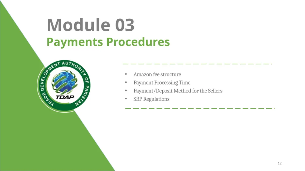 Amazon Training by TDAP Jamil Ahmed Director - slide 12 of 17
