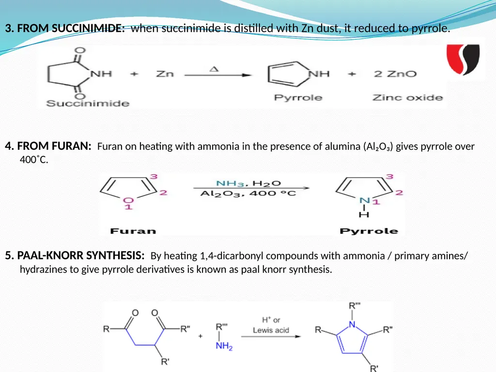 PYRROLE Kota.Swathi Assistant Professor Department - slide 4 of 8