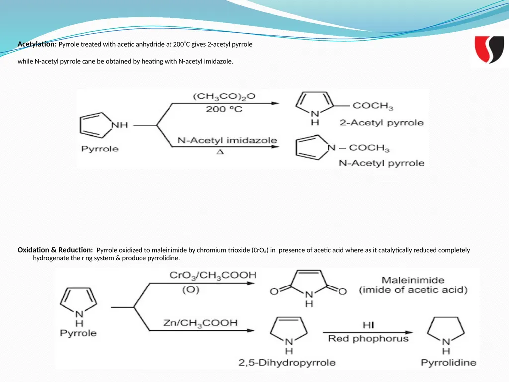 PYRROLE Kota.Swathi Assistant Professor Department - slide 6 of 8