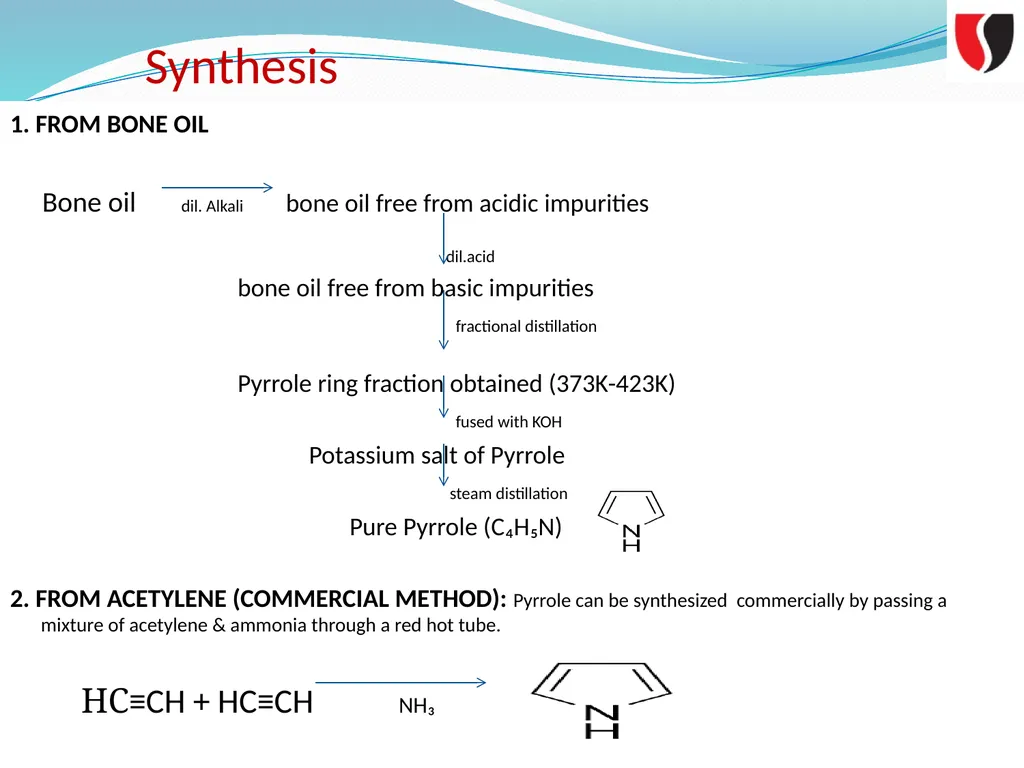 PYRROLE Kota.Swathi Assistant Professor Department - slide 3 of 8