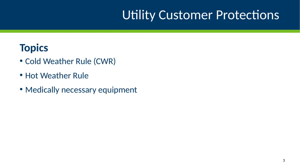 Energy Assistance Program FFY26 Annual Training - slide 3 of 12