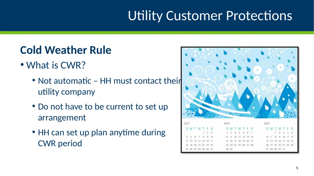 Energy Assistance Program FFY26 Annual Training - slide 5 of 12