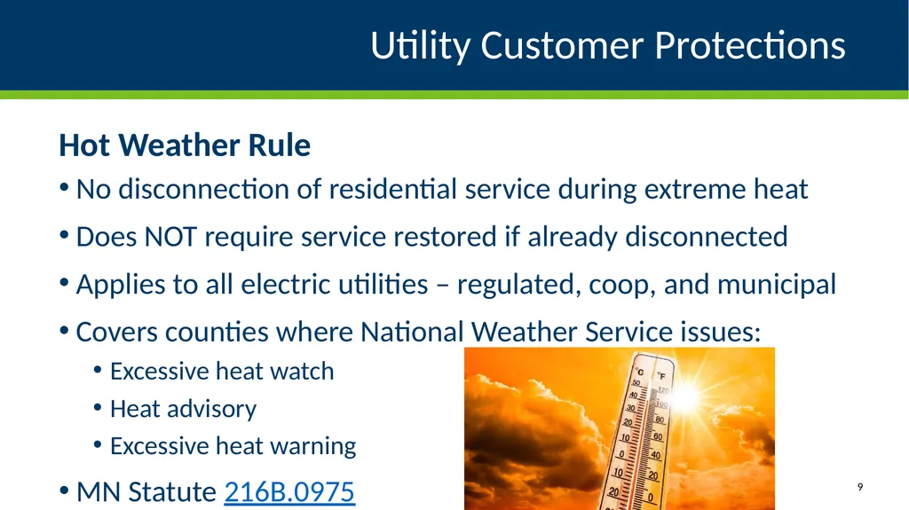 Energy Assistance Program FFY26 Annual Training - slide 9 of 12