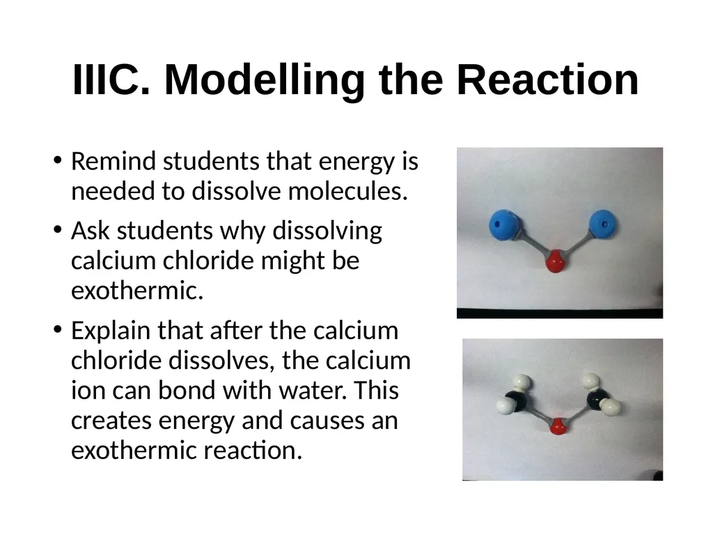 Endothermic and Exothermic Reactions Fall 2017 I. - slide 11 of 13