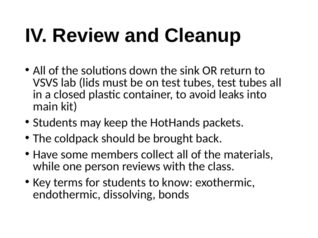 Endothermic and Exothermic Reactions Fall 2017 I. - slide 13 of 13