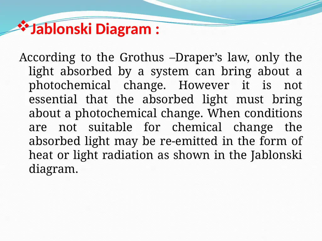 Photochemistry Definition : The branch of - slide 7 of 35