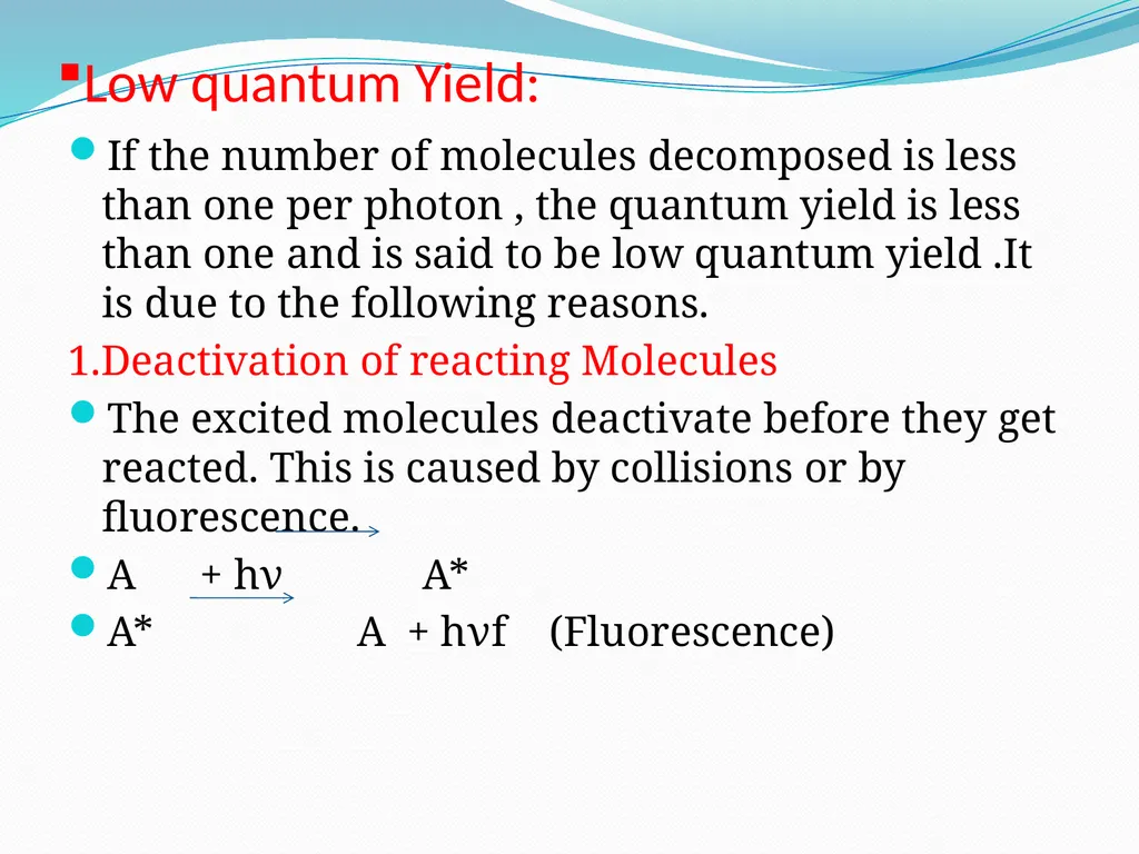 Photochemistry Definition : The branch of - slide 30 of 35