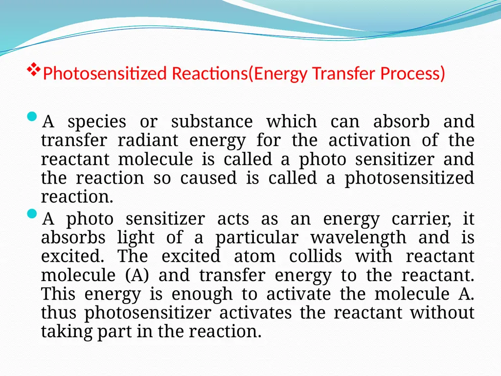 Photochemistry Definition : The branch of - slide 33 of 35