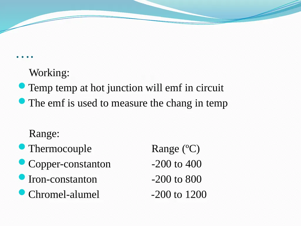 COURSE: MEASUREMENT AND CONTROL (17528) Subject - slide 78 of 85