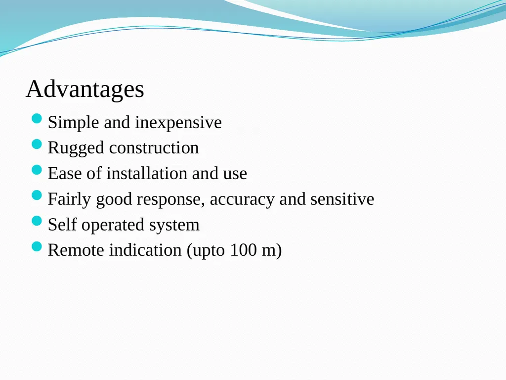 COURSE: MEASUREMENT AND CONTROL (17528) Subject - slide 33 of 85