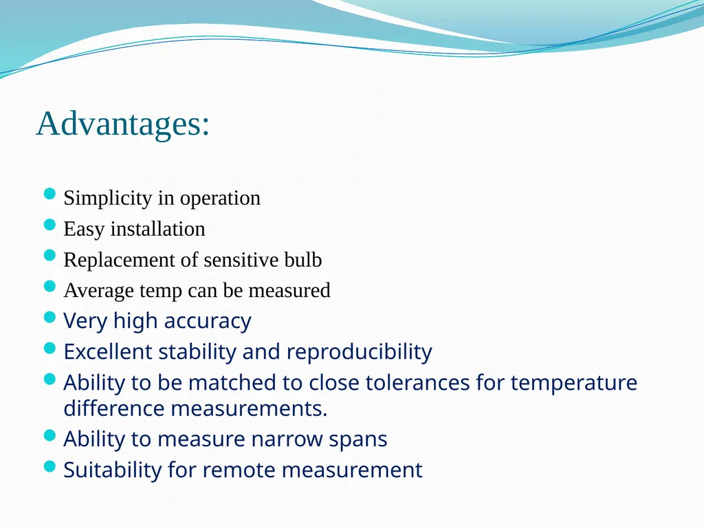 COURSE: MEASUREMENT AND CONTROL (17528) Subject - slide 41 of 85