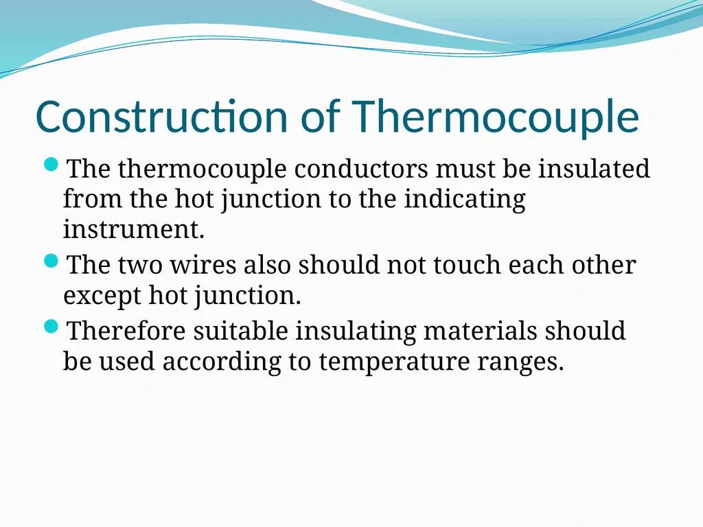 COURSE: MEASUREMENT AND CONTROL (17528) Subject - slide 69 of 85