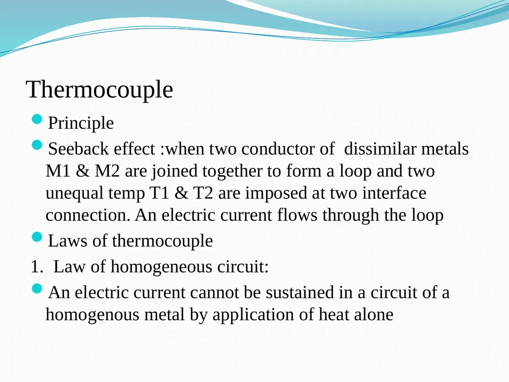 COURSE: MEASUREMENT AND CONTROL (17528) Subject - slide 75 of 85