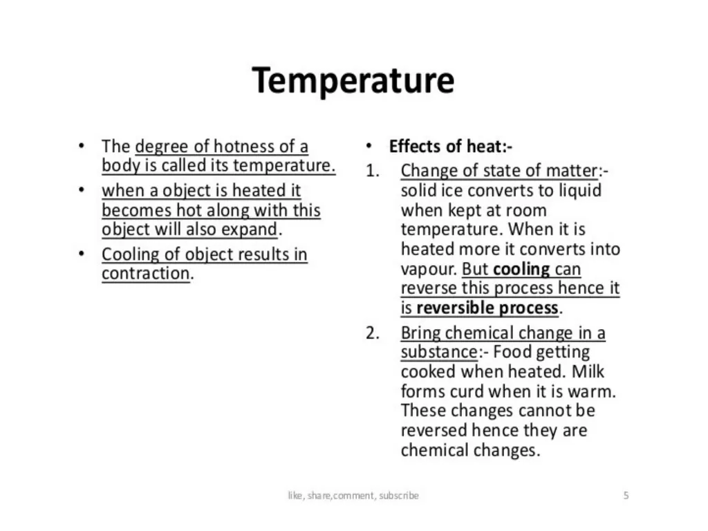 Class 7 -Heat SCIENCE CLASS -7 CLASS -7 CLASS -7 - slide 5 of 12