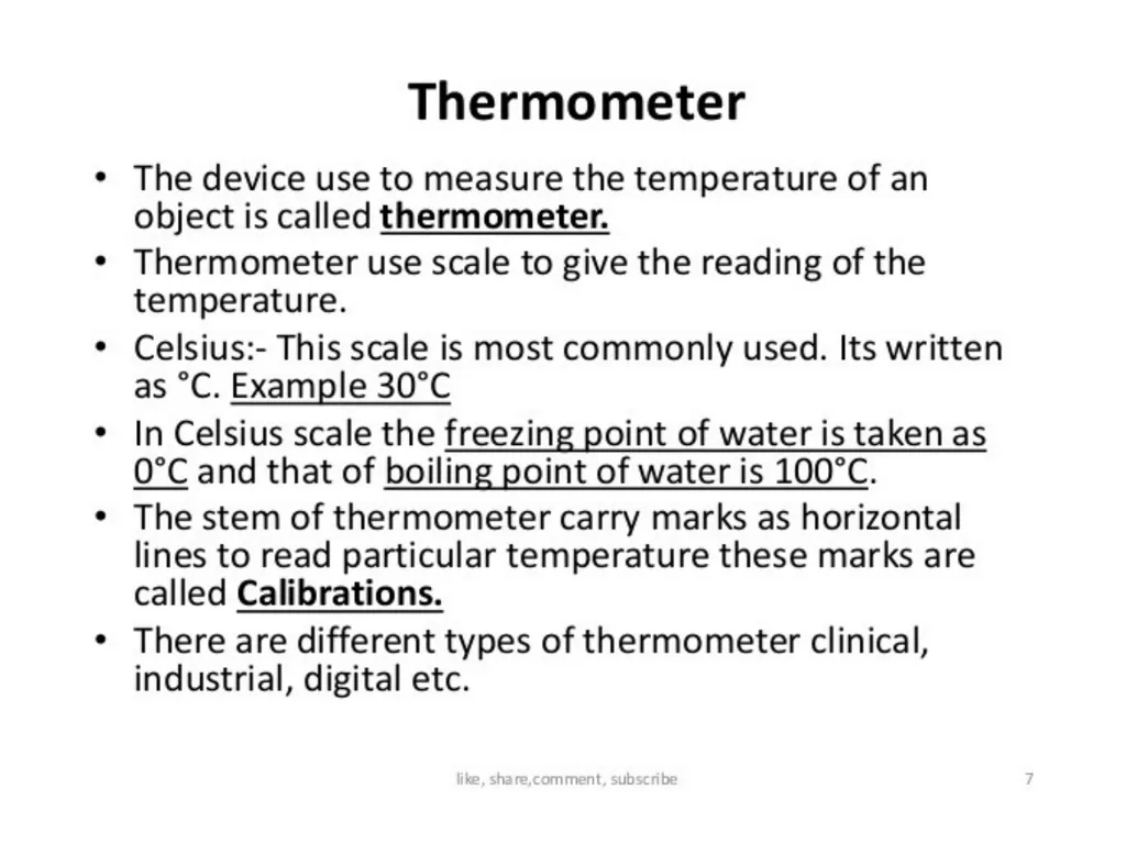 Class 7 -Heat SCIENCE CLASS -7 CLASS -7 CLASS -7 - slide 7 of 12