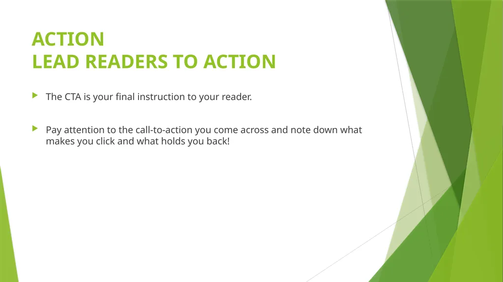 Copywriting Training Write a copy that sells WHAT - slide 11 of 12