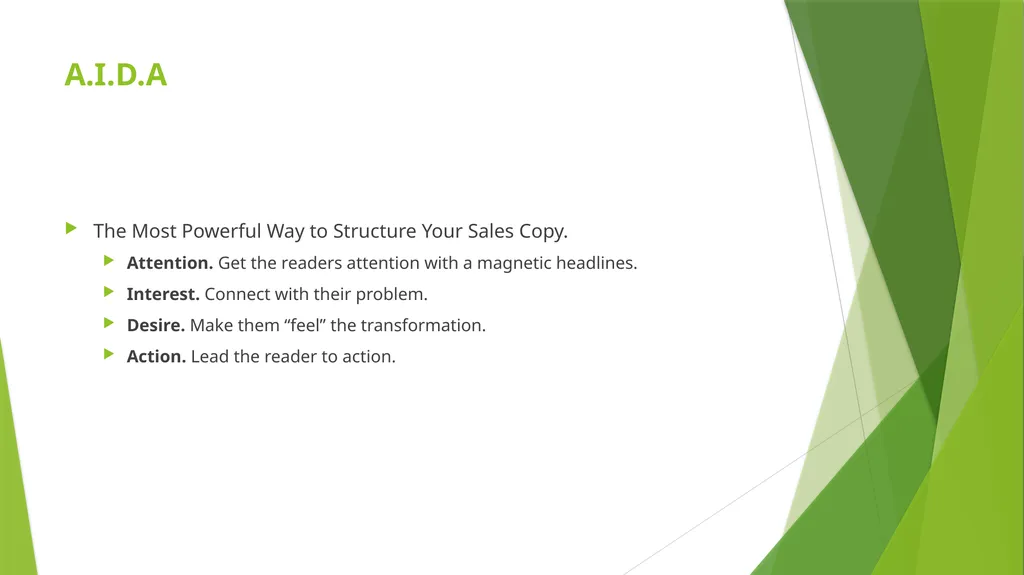Copywriting Training Write a copy that sells WHAT - slide 5 of 12