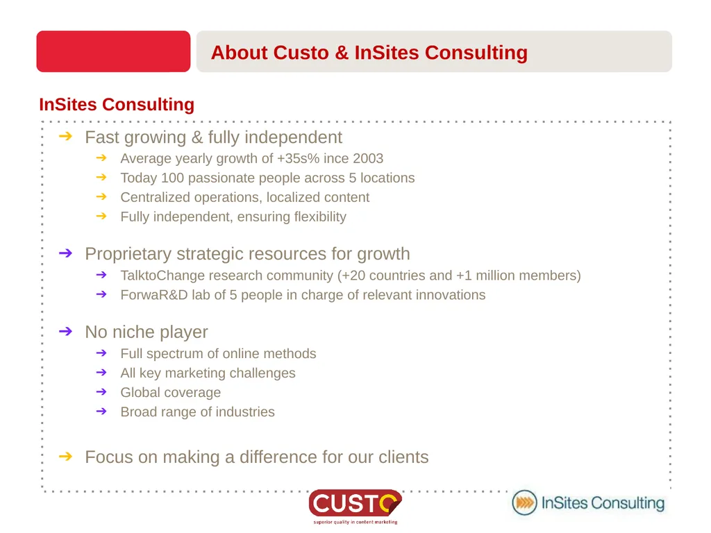 CUSTOMETER GETTING ACQUAINTED What is a - slide 21 of 22