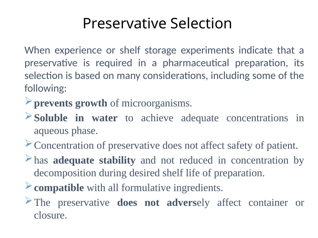 Dosage Form Design PHARMACEUTICAL INGREDIENTS AND - slide 16 of 21