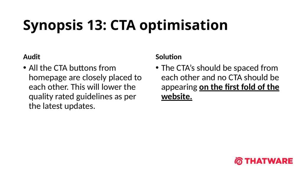 Latest Algorithm Changes Audit May 4th – 4th June - slide 22 of 25