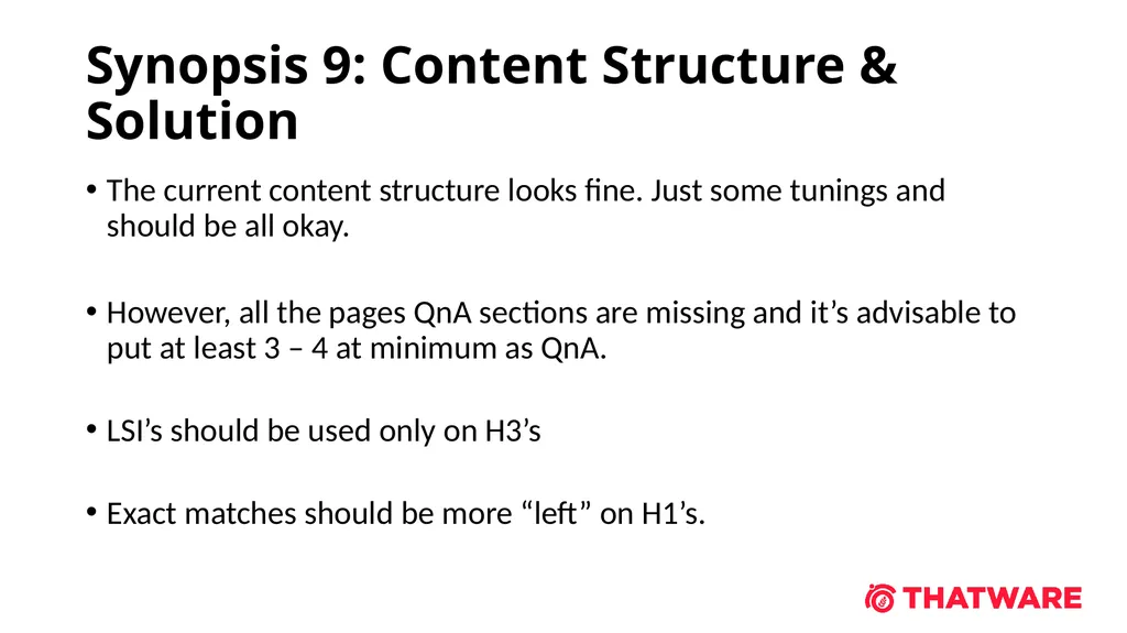Latest Algorithm Changes Audit May 4th – 4th June - slide 18 of 25