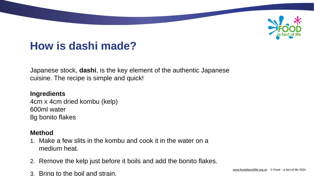 Umami What is umami? Umami is a savoury taste, - slide 5 of 14