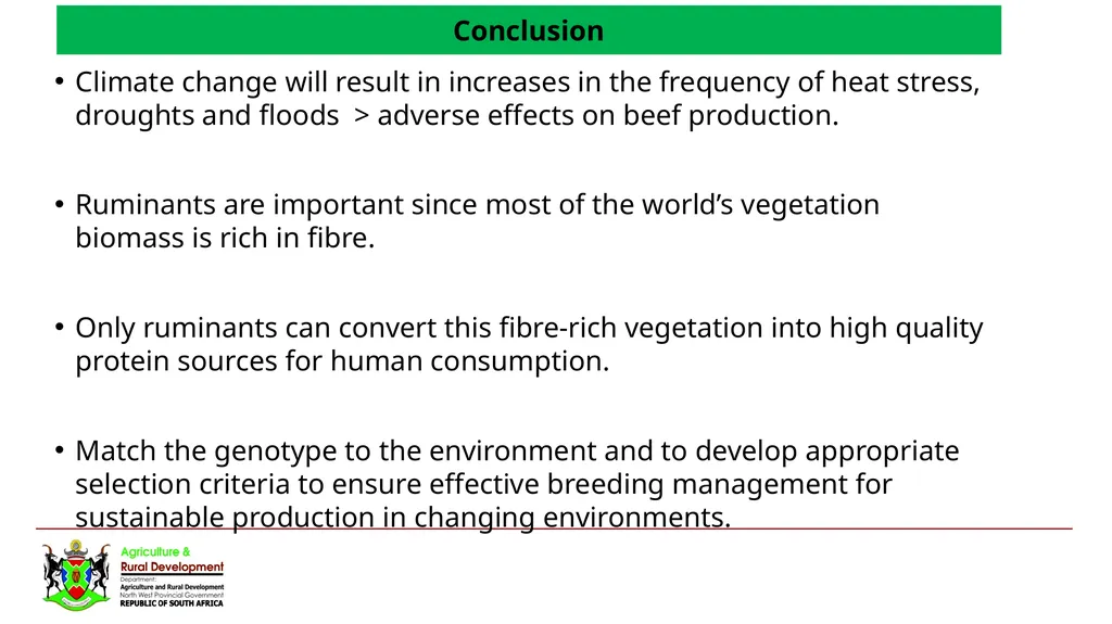 NORTH WEST DEPARTMENT OF AGRICULTURE AND RURAL - slide 11 of 12