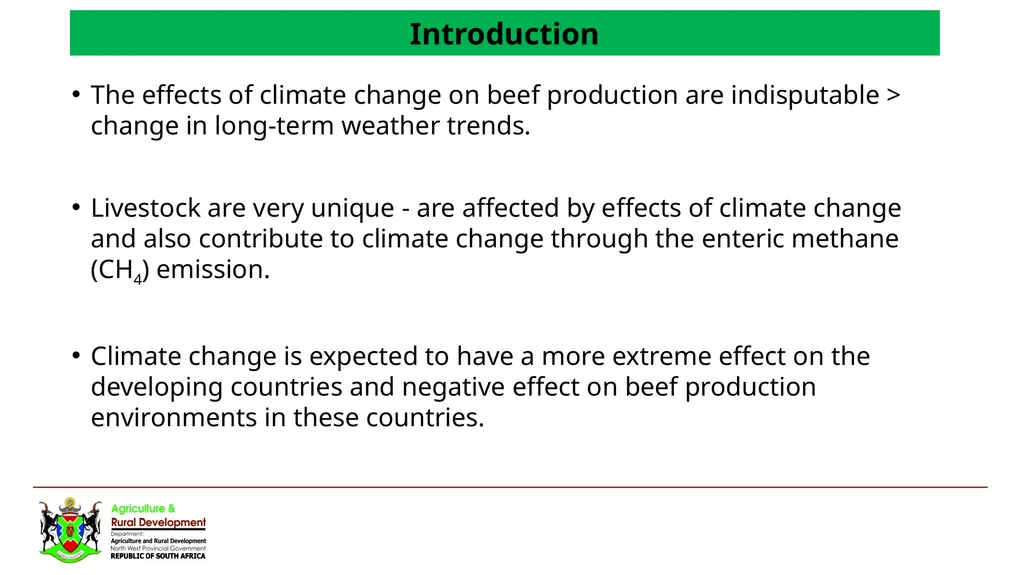 NORTH WEST DEPARTMENT OF AGRICULTURE AND RURAL - slide 2 of 12