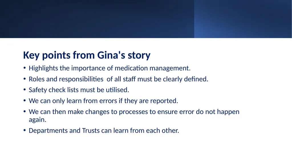 Medicines Management Training for Radiographers - slide 27 of 36