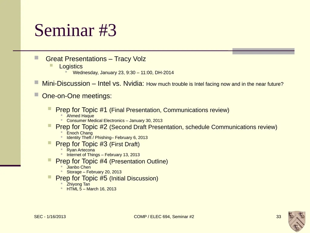 ELEC 694 COMP 694 Disruptive Technologies Scott - slide 33 of 33