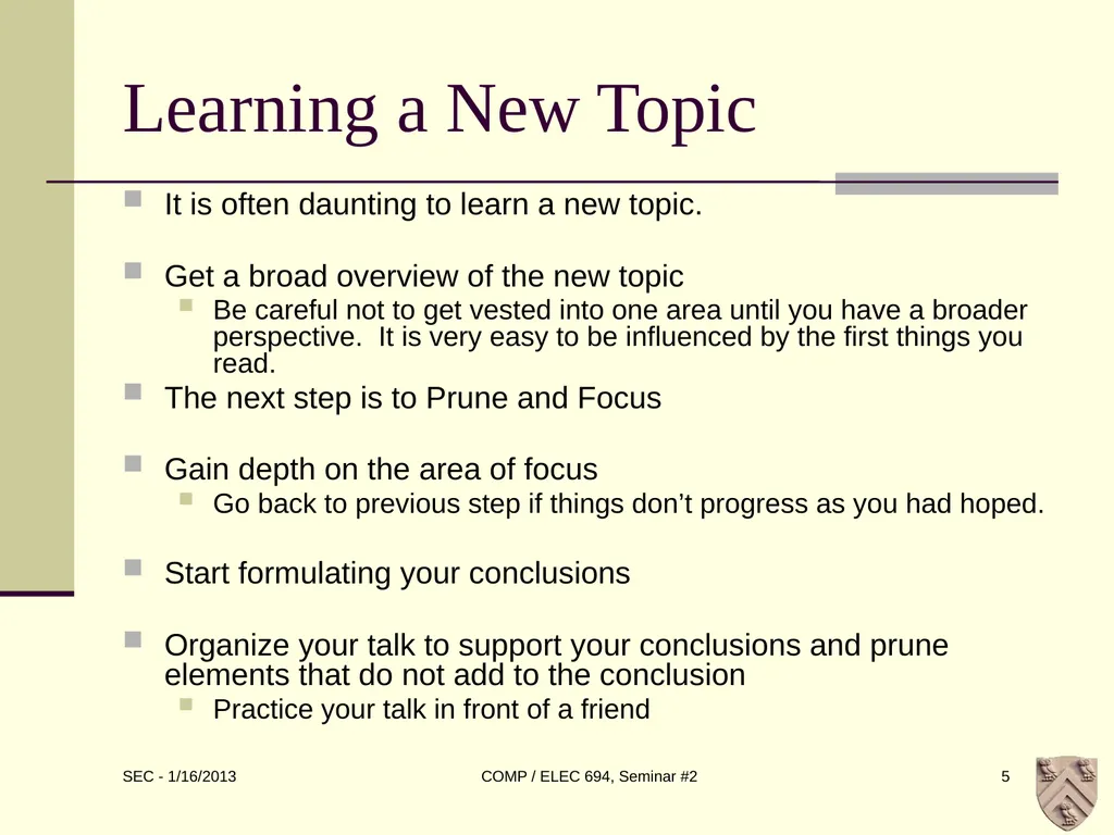 ELEC 694 COMP 694 Disruptive Technologies Scott - slide 5 of 33