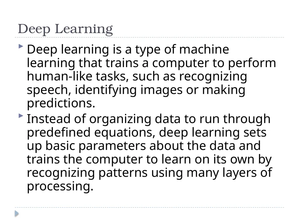 Artificial Intelligence and Machine Learning in - slide 14 of 27
