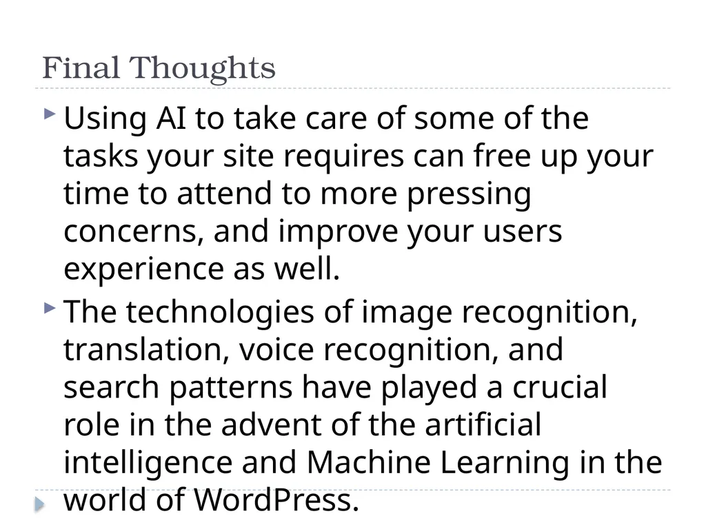Artificial Intelligence and Machine Learning in - slide 24 of 27