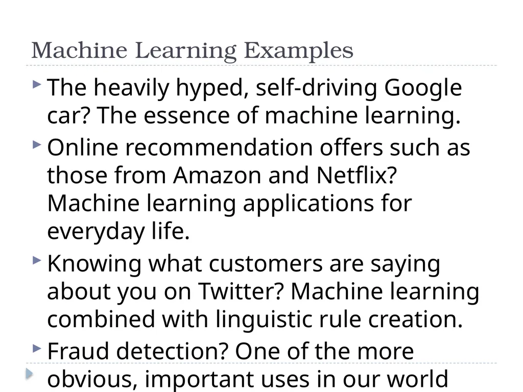 Artificial Intelligence and Machine Learning in - slide 12 of 27