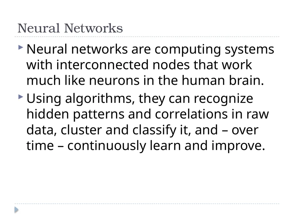 Artificial Intelligence and Machine Learning in - slide 10 of 27