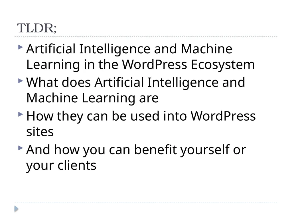 Artificial Intelligence and Machine Learning in - slide 2 of 27
