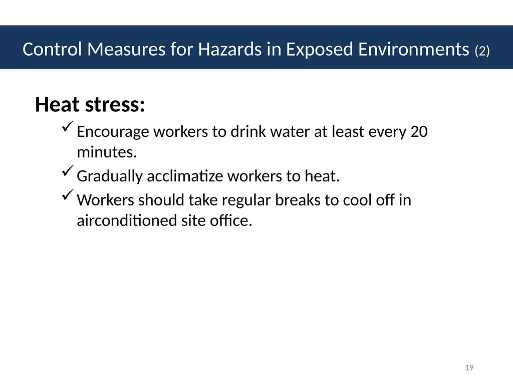 Module # 2 Job Hazard Analysis 1 Disclaimer This - slide 19 of 47
